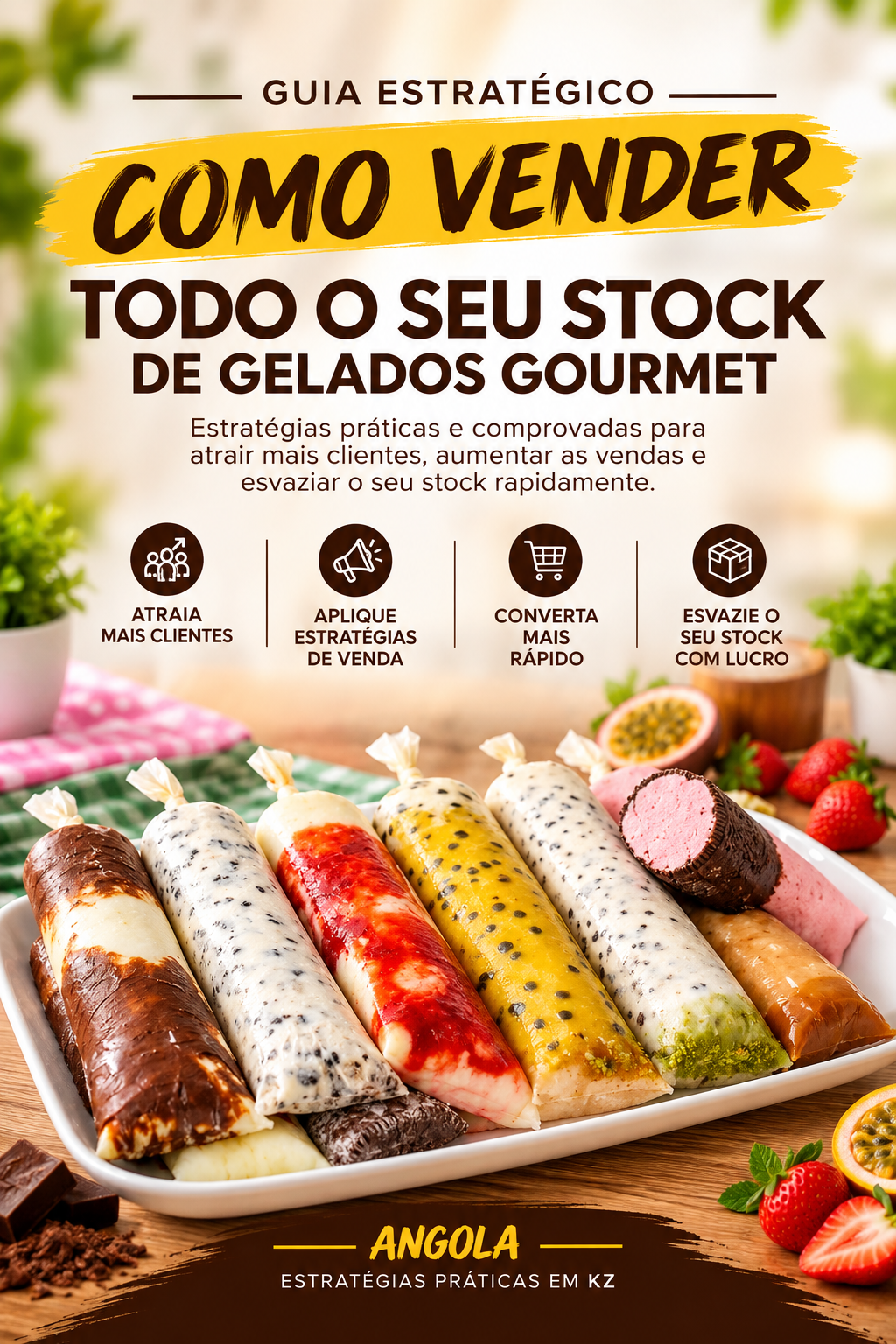 Guia estratégico: como vender todo o seu stock de gelados